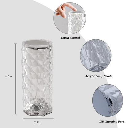 Crystal Touch LED Table Lamp